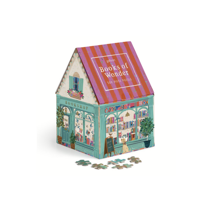 Galison: Books of Wonder 500 Piece House Puzzle