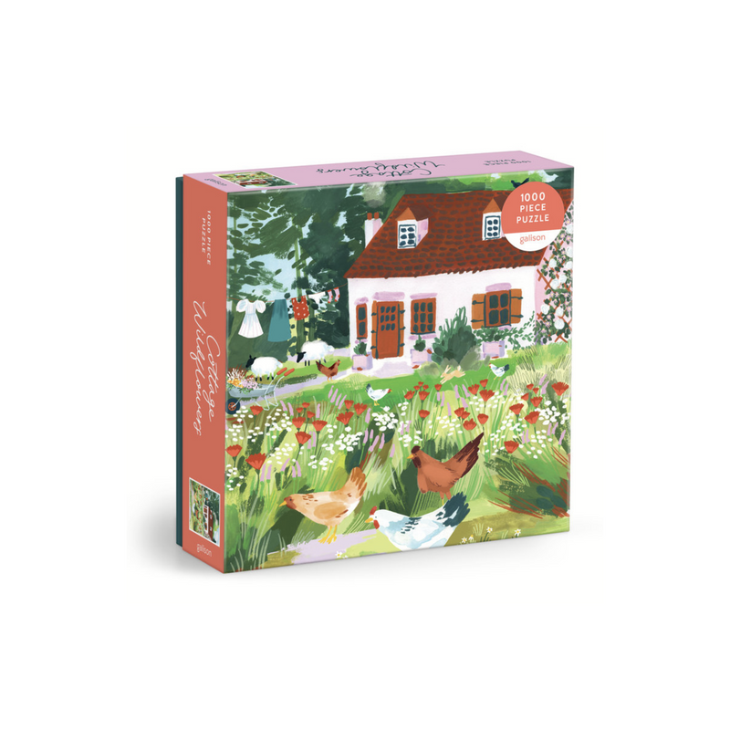 Galison: Cottage Wildflowers 1000 Piece Puzzle