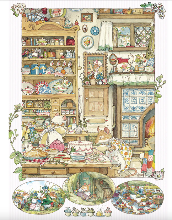 Cobble Hill: Brambly Hedge Picnic Preparations | 500 Piece Puzzle