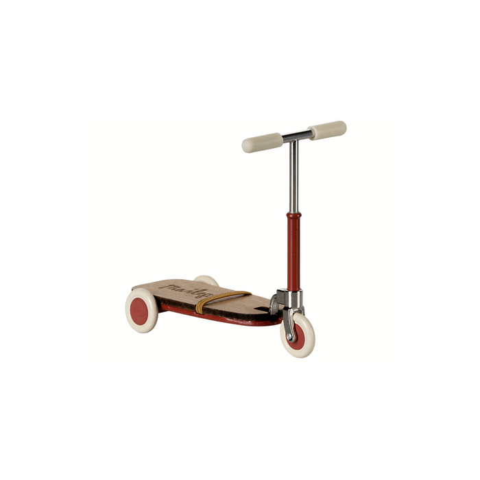 Maileg Kick Board, Mouse - Red