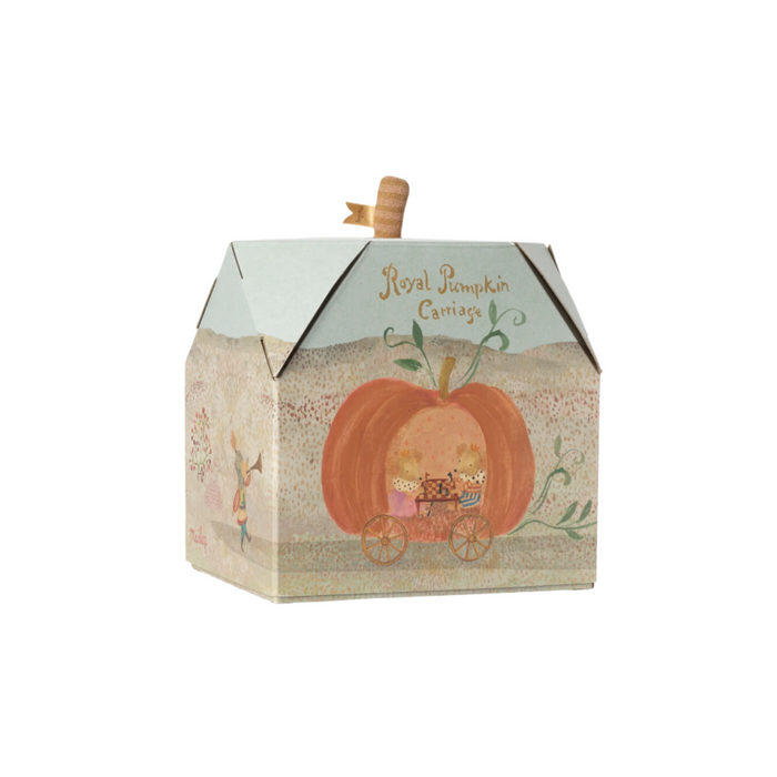 Maileg Pumpkin Carriage, Mouse