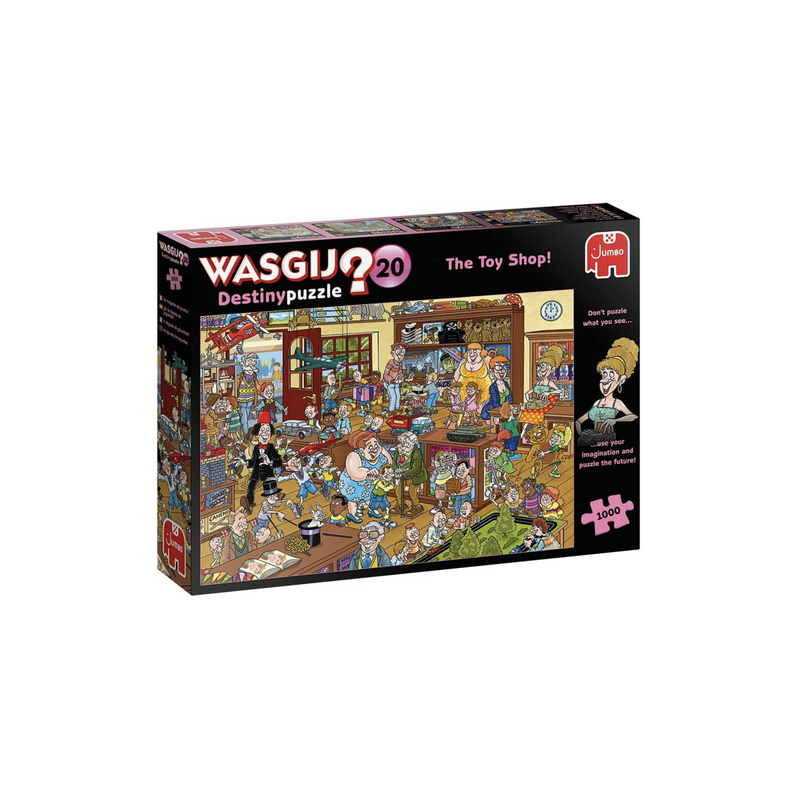 Wasgij Destiny 20 - The Toy Shop Puzzle (1000 Pieces)