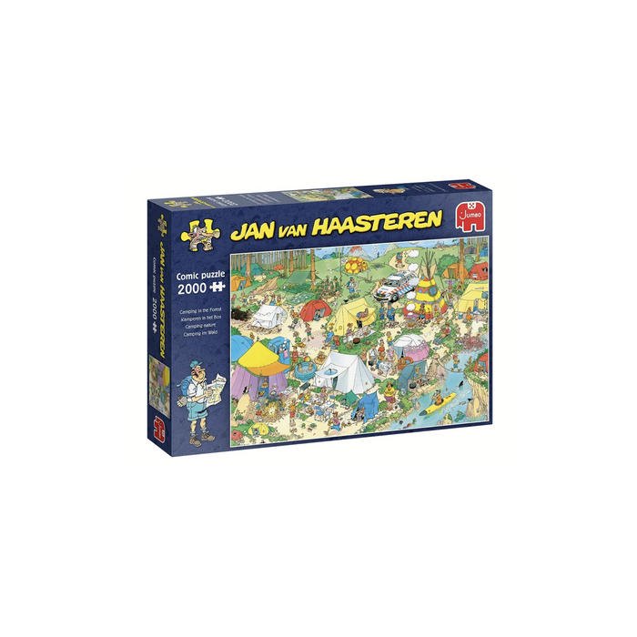 Jan van Haasteren - Camping in The Forest (2000 Pieces)
