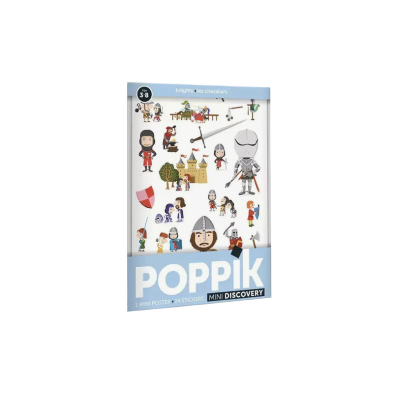Poppik Mini Discovery Poster Knights