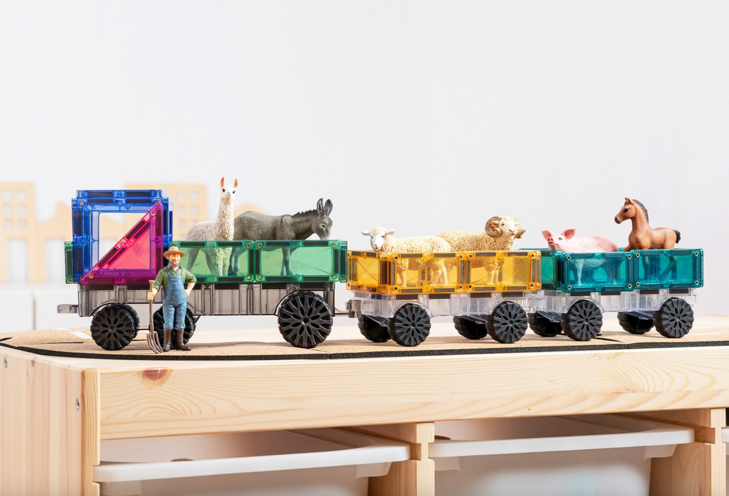 Connetix Pastel Transport Pack 50 pc