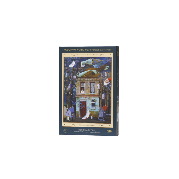 Wanderer's Night Song, 500pc Velvet-Touch Jigsaw Puzzle