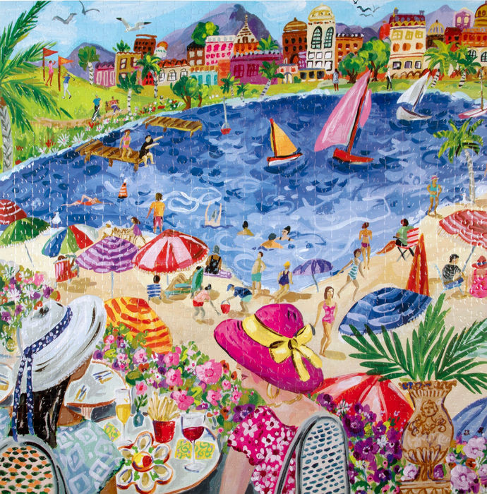 eeboo Lunch by the Sea 1000 Piece Puzzle