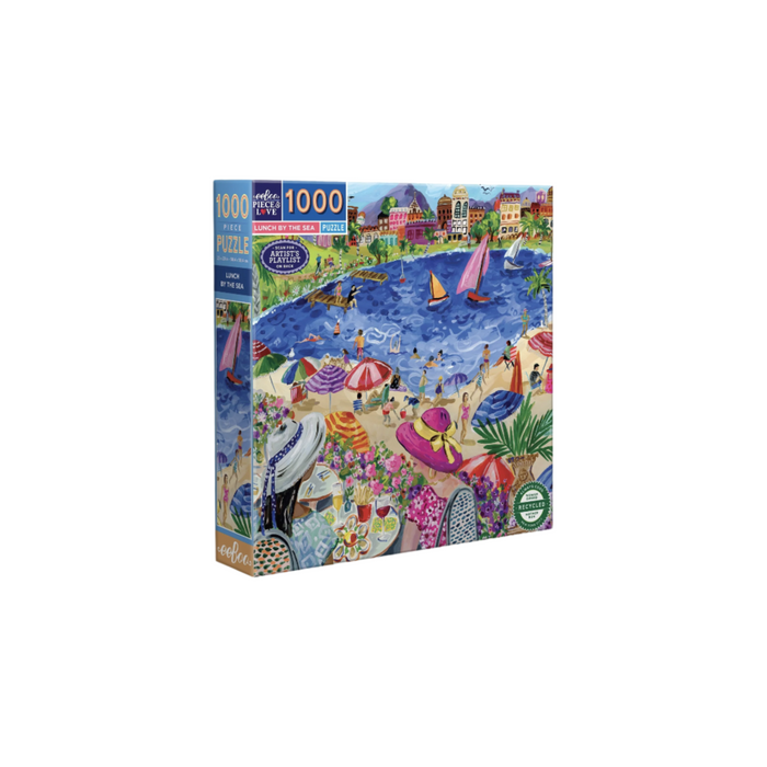 eeboo Lunch by the Sea 1000 Piece Puzzle