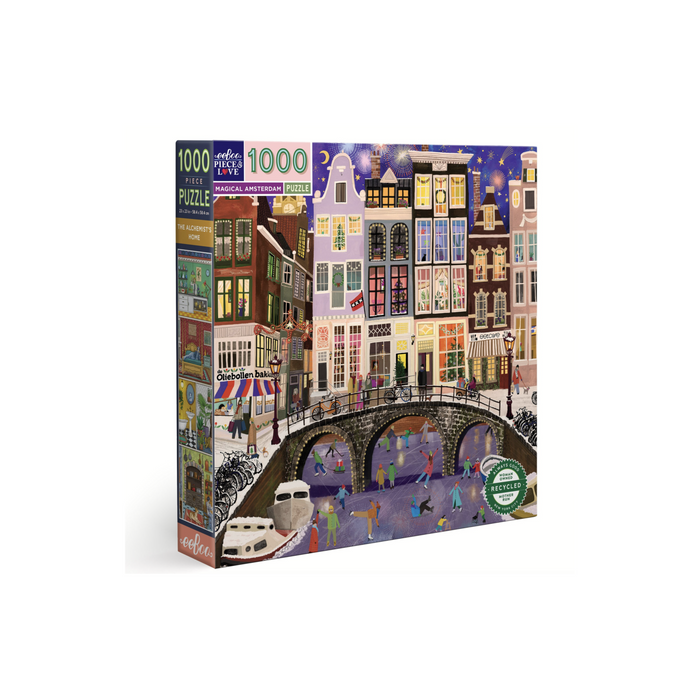 eeboo Magical Amsterdam 1000 Piece Puzzle