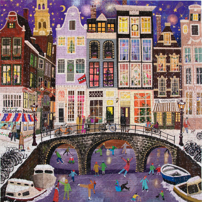 eeboo Magical Amsterdam 1000 Piece Puzzle