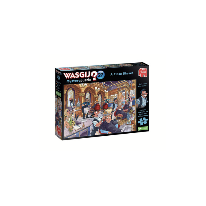 Wasgij Mystery #27 - A Close Shave (1000 Pieces)