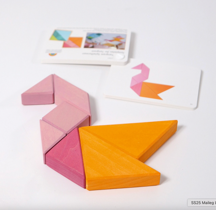 Grimm's Tangram Orange-Pink