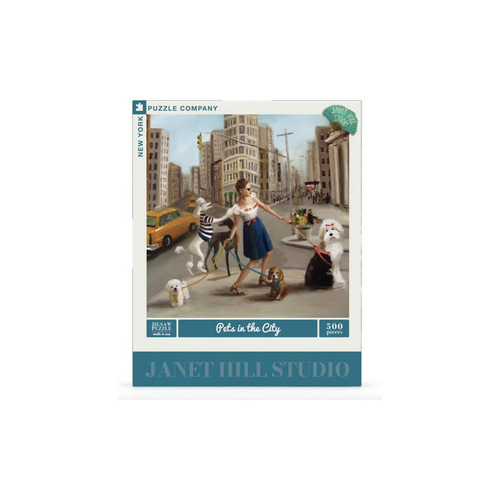 New York Puzzle - Pets in the City 500 Piece Puzzle