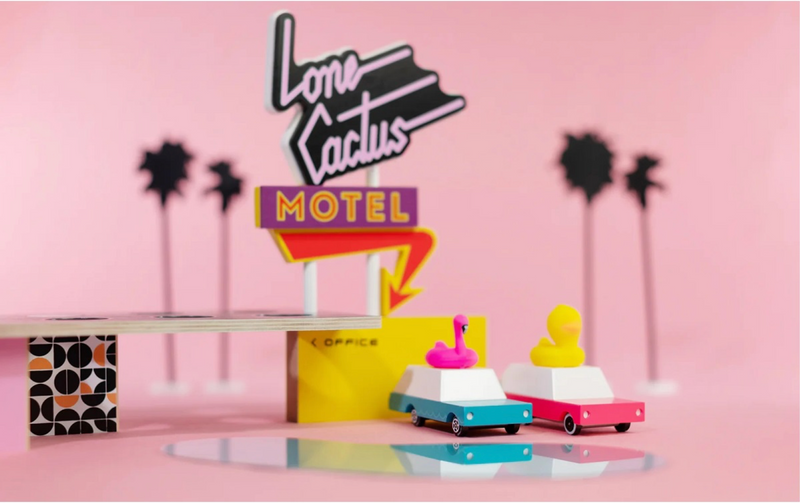 Candylab Candycar Wagon Flamingo