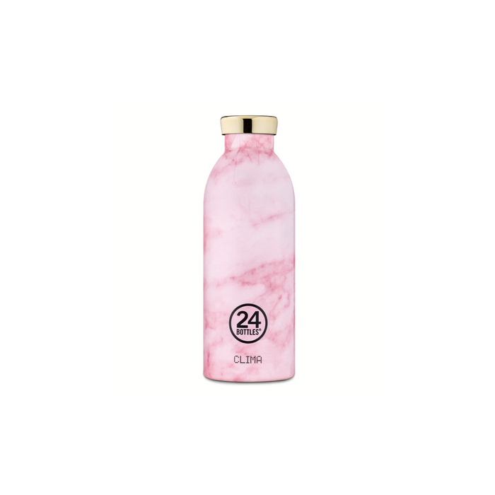 24Bottles Clima Bottle Marble Pink 500 ml