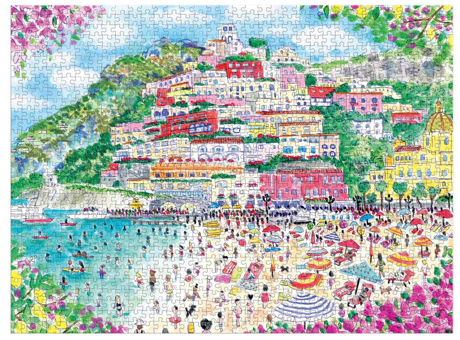 Galison: Coast of Italy 1000 Piece Puzzle