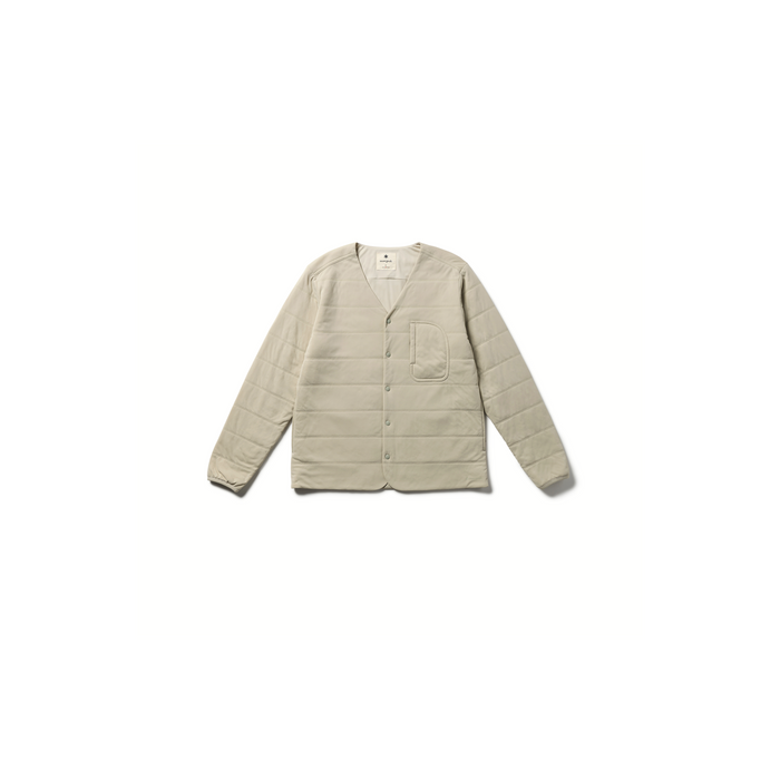 Snow Peak Flexible Insulated Cardigan - IVORY