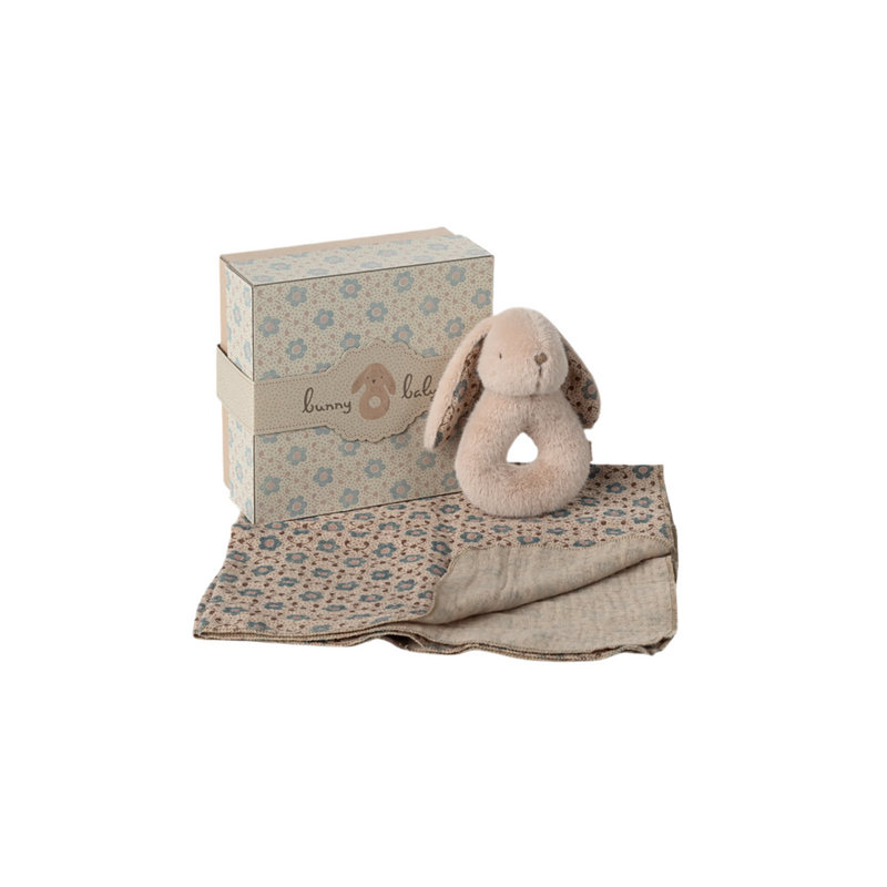 Maileg Bunny rattle set - Powder