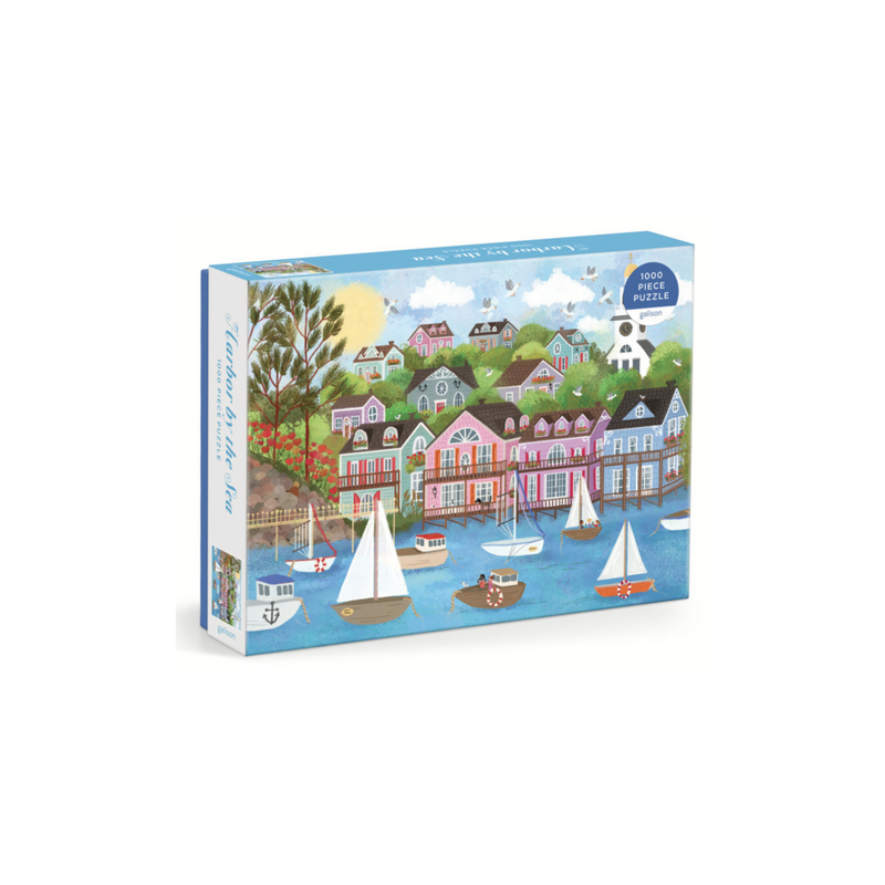 Galison: Harbor by the Sea 1000 Piece Puzzle