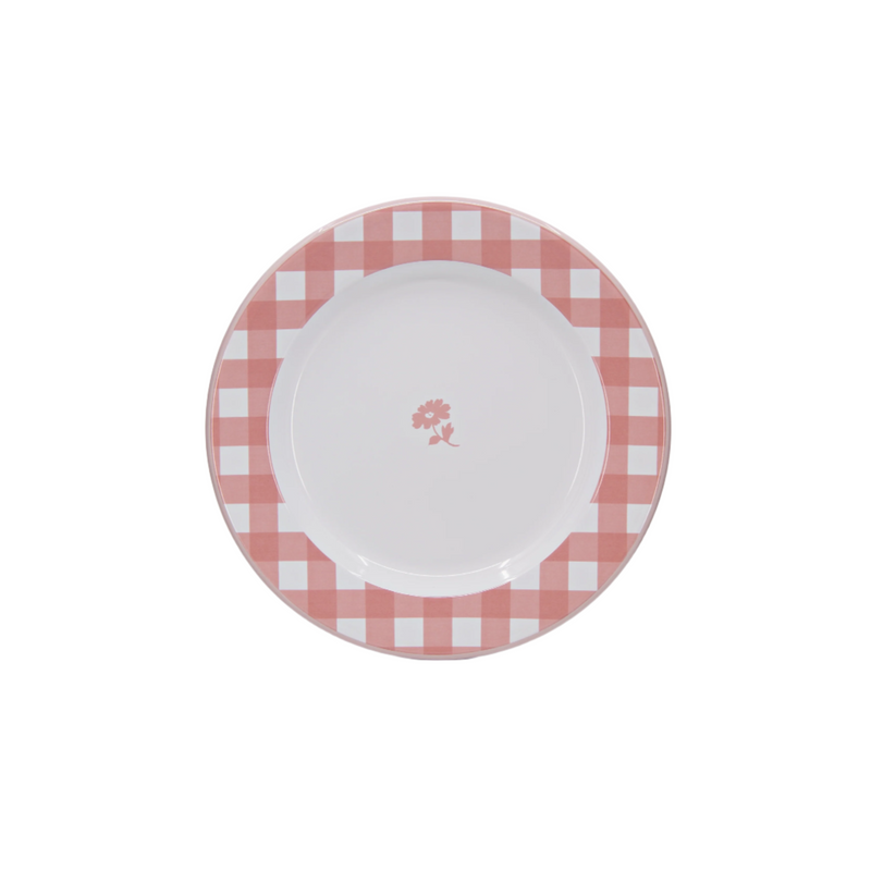 Crow Canyon Max Humphrey X CCH Gingham Enamelware Dinner Plate