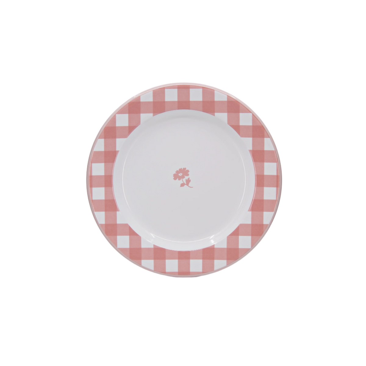 Crow Canyon - Max Humphrey X Cch Gingham Enamelware Dinner Plate