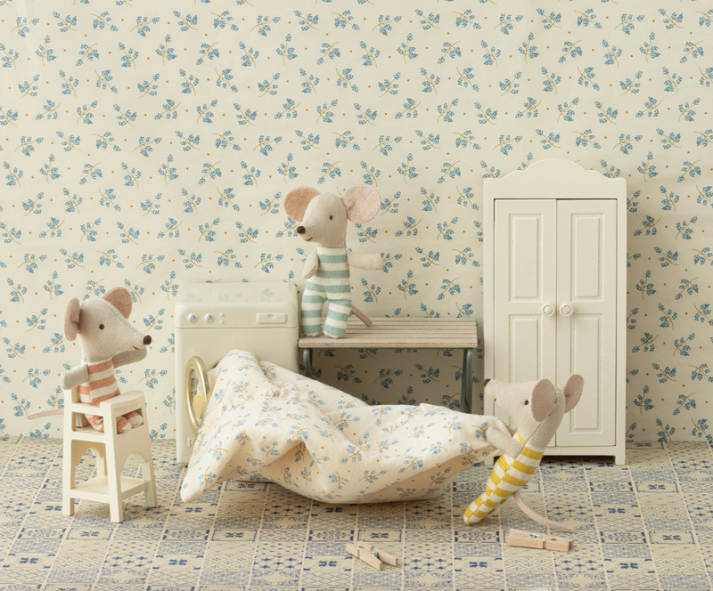 Maileg High Chair, Mouse - Off White