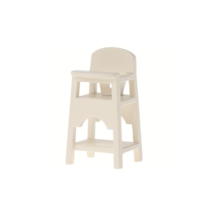 Maileg High Chair, Mouse - Off White