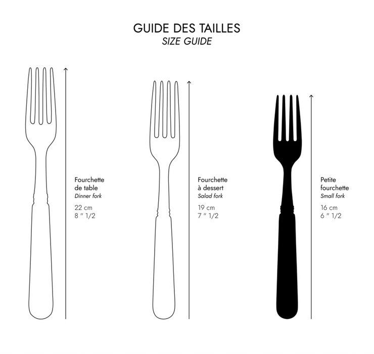 Sabre Paris Bistrot Pearly, Small Fork