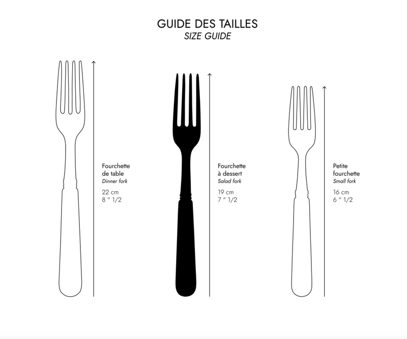 Sabre Paris Vichy, Salad Fork