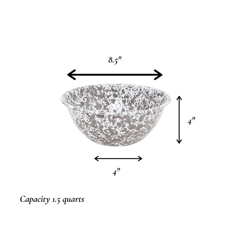 Crow Canyon Splatter Small Serving Bowl
