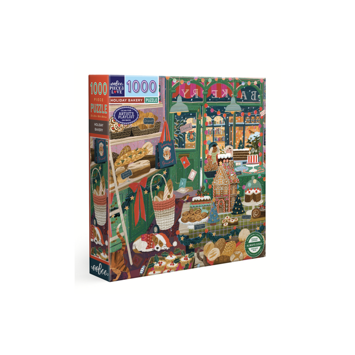 eeboo Holiday Bakery 1000 Piece Puzzle