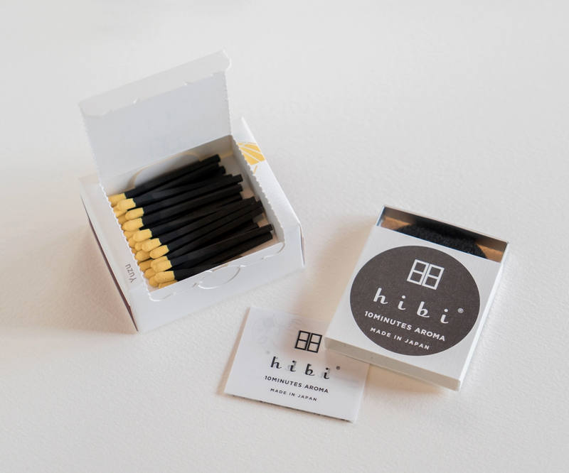 Hibi Box of 30 Yuzu Incense Match