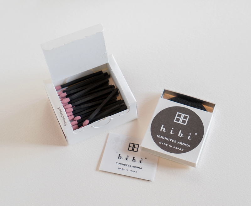 Hibi Box of 30 Sandalwood Incense Match