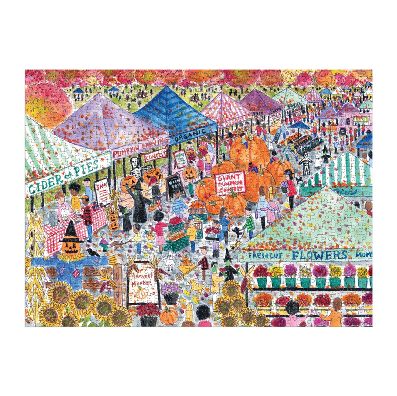 Galison: Harvest Market 1000 Piece Puzzle