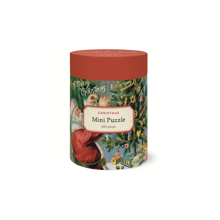 Cavallini & Co. Christmas Santa Mini Puzzle