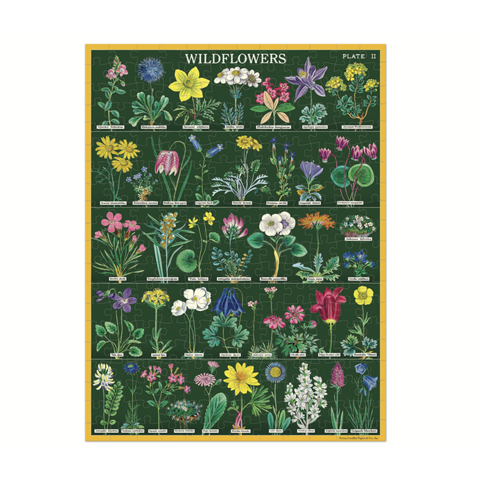 Cavallini & Co. Wildflowers Mini Puzzle