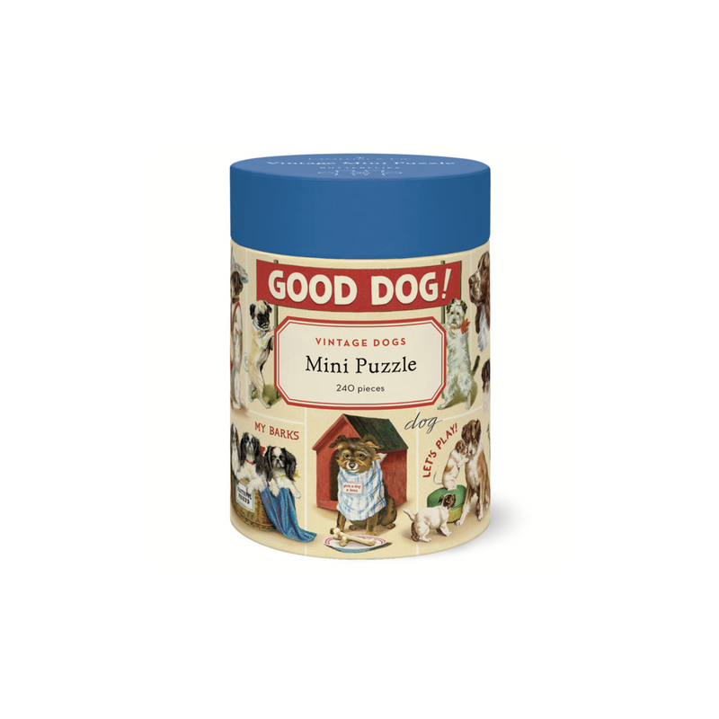 Cavallini & Co. Vintage Dogs Mini Puzzle