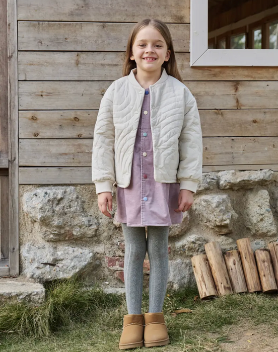 Petite Revery Recycled Nylon Taslon Quilted Cloud Jacket - Cloud