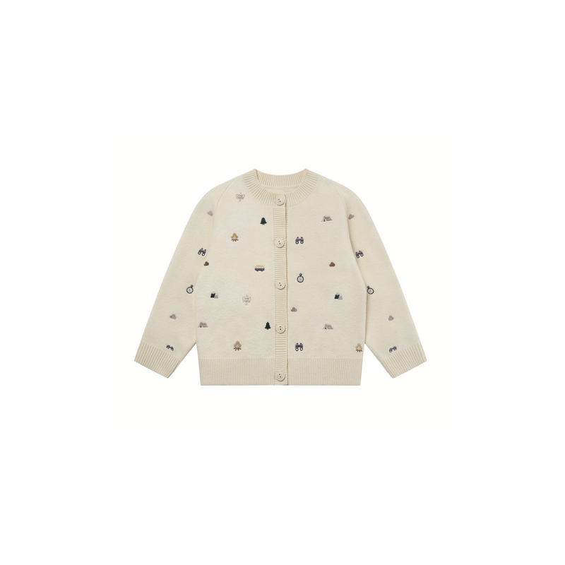Petite Revery Cotton Knit Cardigan