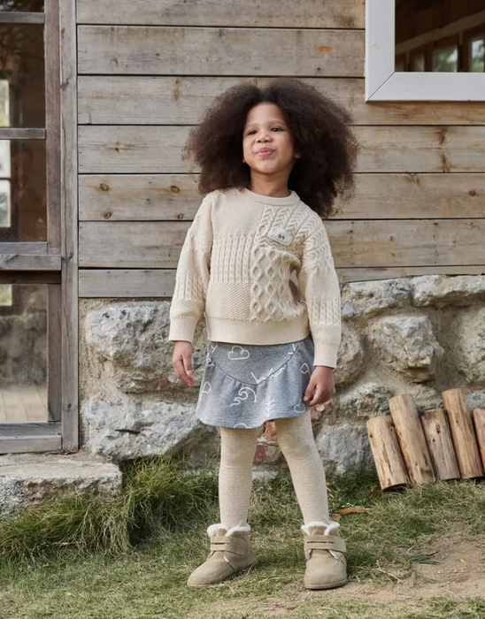 Petite Revery Cotton Knit Sweater