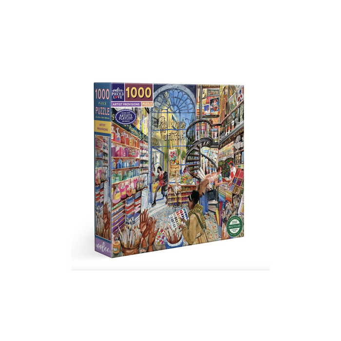 eeboo Artist Provisions 1000 Piece Puzzle