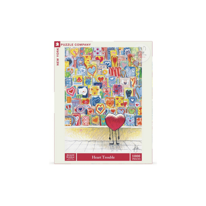 New York Puzzle - Heart Trouble 1000 Piece Puzzle