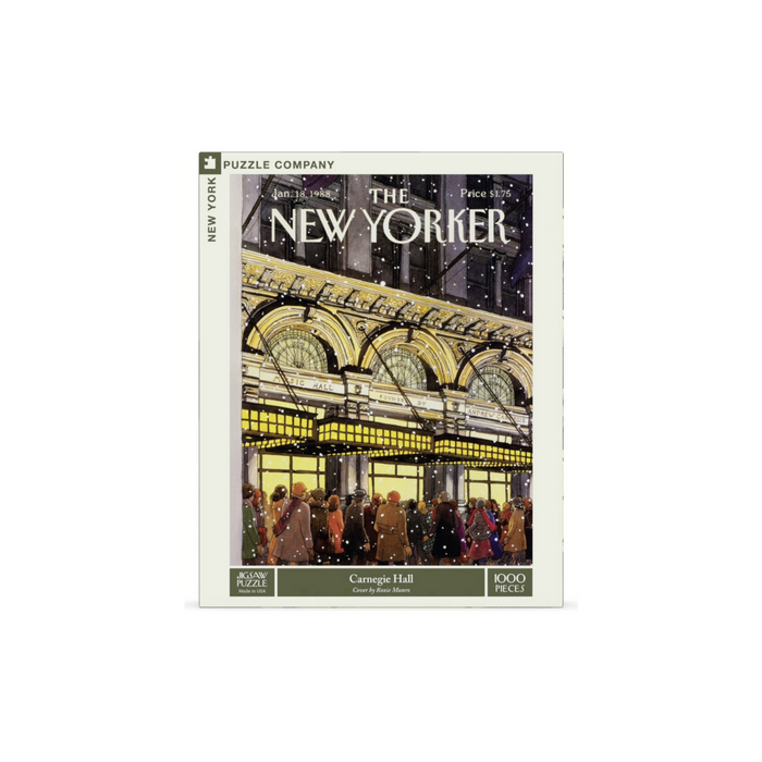 New York Puzzle - Carnegie Hall 1000 Piece Puzzle