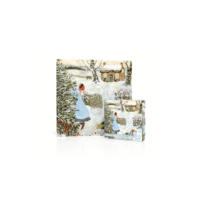 New York Puzzle - Winter Boughs Mini 100 Piece Puzzle
