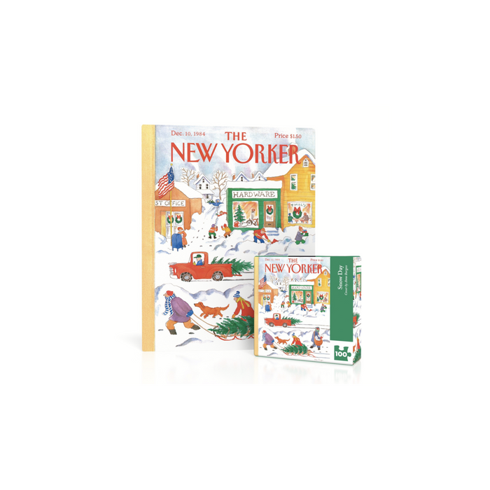 New York Puzzle - Snow Day Mini 100 Piece Puzzle