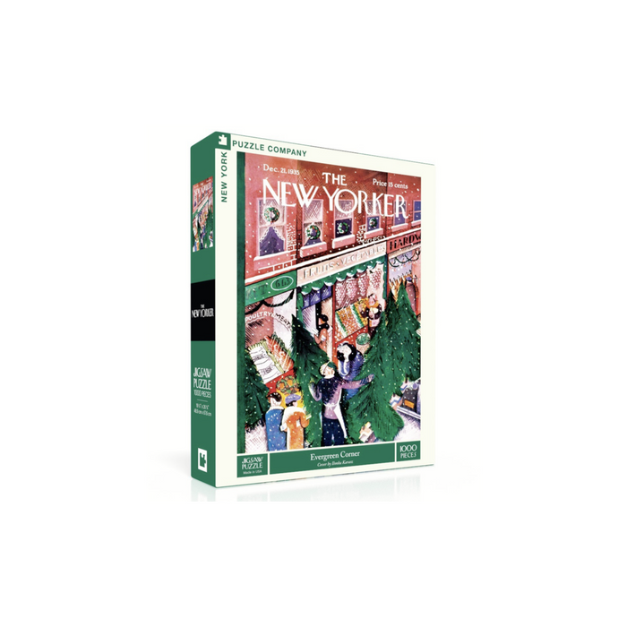 New York Puzzle - Evergreen Corner 1000 Piece Puzzle
