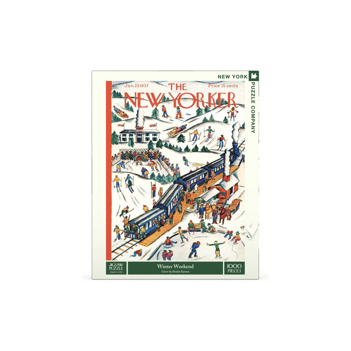 New York Puzzle - Winter Weekend 1000 Piece Puzzle