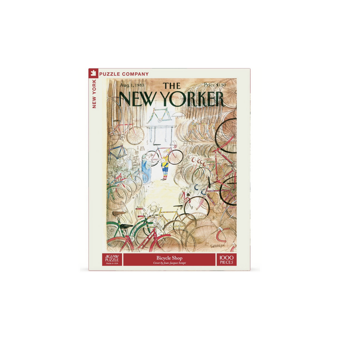 New York Puzzle - Bicycle Shop 1000 Piece Puzzle