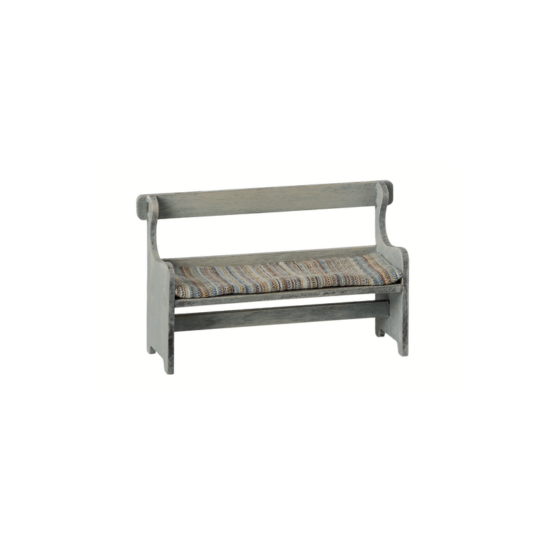 Maileg Bench, Mouse - Vintage off white