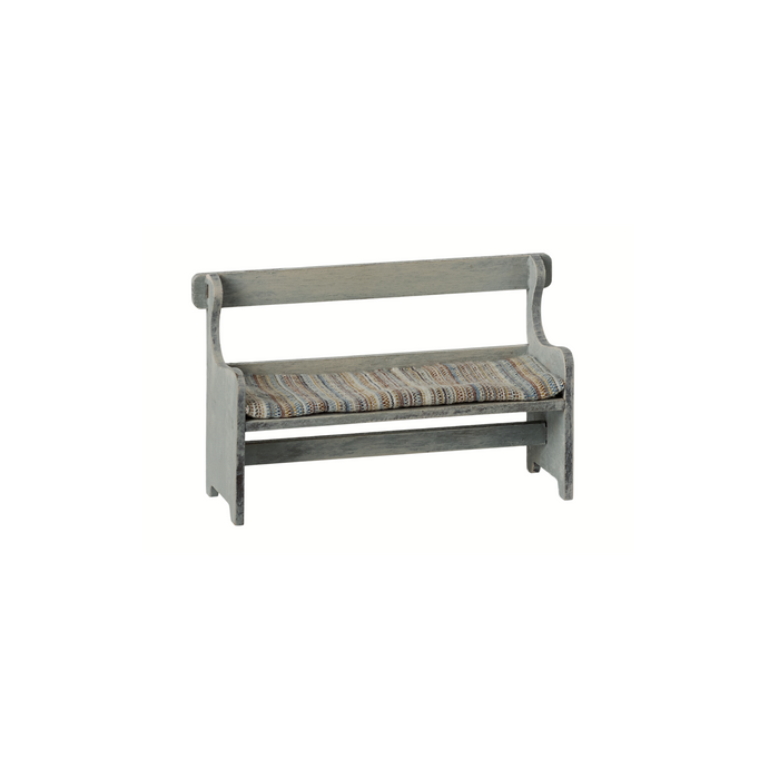 Maileg Bench, Mouse - Vintage off white